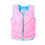 P&auml;&auml;stevest kaasaskantav ujuvjope ujumisriided turva&uuml;likond kalastamiseks ujumiseks snorgeldamiseks S Size (pink blue border) pink