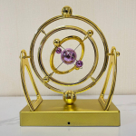 Loominguline Taevalik Orbitaalne Maakera Lauapealne Orbitaalne Igiliikur Kaaos Pendel Kontori Laua Kaunistus Stressi Leevendav Kaunistus 902Golden Orb Perpetual M