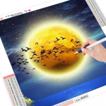 5D tikandid maalid kivist kleebitud DIY teemantmaalid maastiku ristpistes 20*20 cm