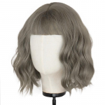 24-tollised/12-tollised pika lainega parukad naistele s&uuml;nteetilisest juustest k&otilde;rge temperatuuriga kiust laineline parukas