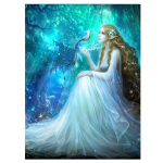 Teemanttikandid Guardian Angel 5d DIY Teemantmaaling Ristpistes 20X30CM