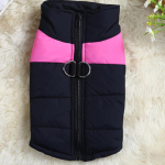 Kutsikas puuvillane mantel jakk Lemmiklooma vest Waterpoof koera soojad riided lemmiklooma kassi suusa&uuml;likond talveriided S punane