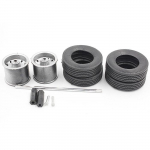 2 TK mudelauto veoauto tagarattarehv 1:24 m&otilde;&otilde;tkavaga velg Buggy, DIY 4,5 cm