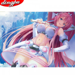 5D teemantmaaling T&auml;nav t&auml;is&uuml;mmargune teemanttikandid maastik mosaiik kividest pildid kodukaunistus 20X30CM