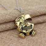 Anime Tokyo Ghoul kaelakee Kaneki mask ripats Cosplay kaelakeed meestele f&auml;nnidele kingitus kuld