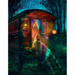 5D teemantmaal t&auml;ispuuritud teemanttikandid ristpistes mosaiik k&auml;sitsi valmistatud kodukaunistus 20X30CM