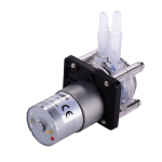 GROTHEN DC 24V 12V peristaltiline pump silikoontoruga suure vooluhulgaga vee vedelikupumba doseerimisvaakumpump Flat Panel 24V must