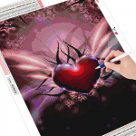 Huacani 5D DIY teemantmaaling uus maastik LOVE teemanttikandi m&uuml;&uuml;k s&uuml;dame mosaiik ristpistes k&auml;sitsi valmistatud kingitus Full Square 20*30 cm