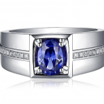 SACE GEMS Klassikaline vasesulamist tsirkoonist s&otilde;rmus Naiste ehted Pulmalubaduse peokingitus OPEN