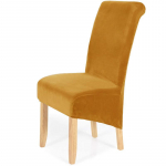 Stretch Velvet s&ouml;&ouml;gitooli katted Eemaldatavad pestavad suured pehmed s&ouml;&ouml;gitooli katted kaamel