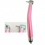 Hambaravi kiire k&auml;epideme vajutusnupp, 2/4 auguga &otilde;huturbiini &uuml;he veevedruga rootor Pana Max kassett Pink color 4 hole