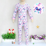 2&ndash;7-aastastele beebidele &uuml;hes t&uuml;kis pikad varrukad 100% puuvillased riided T&otilde;mblukuga poiste ja t&uuml;drukute riided pidžaama p&uuml;ksid 110