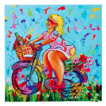 3D-teemanttikandid, ristpistes &uuml;mmargused strassimaalingud, naiste roosid Full Round 20x20CM