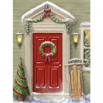 Teemanttikandid Loom Teemantmaaling J&otilde;ulud lind Ristpistes Lumemosaiik Talvine Kodukaunistus Uusaasta Kingitus Full Round 20x30CM