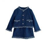 Laste t&uuml;drukute &uuml;likond, kaheosaline s&uuml;gis&uuml;likond, seelik ja pealismantel 100