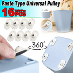 4/8/12/16 tk pasta rihmaratas pasta t&uuml;&uuml;p universaalne rihmaratas ise isekleepuvad minirattad Rattad 360&ordm; hoiukarbi k&uuml;lge kinnitatud rattad 4PCS/Pack