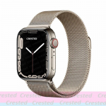Milanese aasa rihm Apple'i kella jaoks Rihm 44mm 40mm 45mm 41mm 49mm 42mm 38mm 45mm correa k&auml;ev&otilde;ru iWatch series 3 6 se 7 8 ultra 49mm 38mm 40mm 41mm