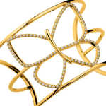 Altesse [R5698] - kullatud k&auml;ev&otilde;ru  Cleopatra  valge kuld - 60x40 mm (liblikas) valge