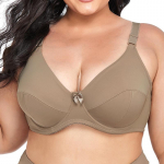 Naiste Pluss Suuruses Rinnahoidja T&auml;iskattega Elegantne Bralett 95F-120F Korv Polsterduseta &Uuml;li&otilde;huke Suur Aluspesu 115F