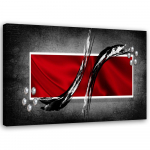 L&otilde;uenditr&uuml;kk Red Abstraction 60x40 punane
