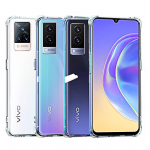 VIVO V21 V21E 5G libisemisvastase silikoonist pehme tagakaane korpuse Y72 Y52 5G Y51 Y31 Y70 Y30 Y50 V21 PRO SE p&otilde;rutuskindlate kaitse&uuml;mbriste jaoks For vivo V21 5G