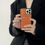 Luksuslik nahast krokodillinaha mustriga telefoni&uuml;mbris Foriphone 14 13 11 12 Pro Max X Xr Xs Max 14 7 8 Plus kaardipesa kotihoidja &uuml;mbris For iPhone 7 Plus