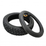 50/75-6,1 sisemine v&auml;limine rehvitoru 8,5 tolli must elektriline Bent inner tube + outer tire