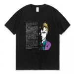 Anime Jojo veider seiklus T-s&auml;rk Meeste naiste l&uuml;hikeste varrukatega topid Vaporwave Aesthetic Jotaro T-s&auml;rk Puuvillane Kujo Manga T-s&auml;rk L must