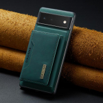 Eemaldatav magnetiline rahakoti nahast &uuml;mbris Google Pixel 8 Pro 7 6 Pro Pixel 7A 6A 2-&uuml;hes kaarditasku m&uuml;ndialuse telefonikott Pixel 6Pro roheline