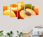 L&otilde;uendimaalid k&ouml;&ouml;gi jaoks seinakunsti jaoks 5 t&uuml;kki suveviljade plakat HD-tr&uuml;kised Pildid Kodu restorani sisekujundus Raammaalid 20x35cm*2 20x45cm*2 20x55cm*1