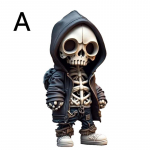 Lahe Skeleton Figuurid Halloweeni Skeleton Doll Ornament A hall