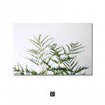 V&auml;rskendav veeris taim roheline leht l&otilde;uendiposter lihtne p&otilde;hjamaine seinakunst maaliprindid moodne pilt elutoa kodukaunistus A4 21x30cm No Frame