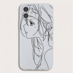 Animatsioon Lovely Fashion Pehme telefon Iphone 7 XS 14 Pro 8 12 XR Plus Max 11 X 6 13 Mini 6s Silicon Straight Silikoonist &uuml;mbrise kate Iphone 6 Quotation mordant punane 19 v&auml;rvi