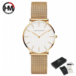 Hannah Martin naiste kvartskellad 3ATM veekindel luksuslik kristallist naiste k&auml;ev&otilde;ru Moodne naiste kvartskell terasest naiste k&auml;ekell