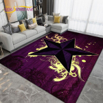 Pentagoni viieharulise t&auml;hega vaip, vaipvaip elutoa magamistoa diivanile, k&ouml;&ouml;gi-vannitoa uksematt, libisemiskindel p&otilde;randamatt, kingitused 40x60cm