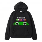 Garten of Banban Kapuutsiga dressipluus Fliisist dressipluus Vabaaja anime kapuutsiga dressipluus y2k sudadera poiste t&uuml;drukute riided S&uuml;gisene kapuutsiga dressipluus Lasteriided 130 must