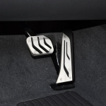 Auto k&uuml;tusepiduri pedaalide plaadi pedaali kate BMW X3 X5 X6 F20 F30 E34 E39 E70 E71 E90 E46 F31 320i 325 320d 520 jaoks black