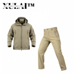 Solid 5 v&auml;rvi must roheline sinine khaki jakk p&uuml;ksid fliis Softshell &uuml;likond meestele S