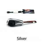 for BMW Carbon Fiber Black and Sliver LED Gear Shift Knob 3 series E46 316i 318i 320d 320i 323i 325i 328i 330i 325xi h&otilde;be