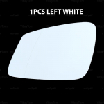 Wing Side View Electric Left & Right Mirror Glass Blue Heated for BMW i3 I01 i3 s Electric i3 Range Extender 1pcs left white