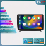 Hizpo 9-tolline pea&uuml;ksus 2-dine auto Android-raadio multimeediumipleier Toyota Tundra Sequoia jaoks 2-dine autoraadio video GPS Navi WiFi Carplay 4G DSP DVR kaamera HC2CP 4Core 2G 32G AI