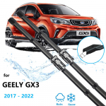 2x Geely GX3 Yuanjing Maple Geometry X3 V3 30X EV Pro EX3 Kungfu Cow 2017-2022 klaasipuhastite kummipuhastusauto jaoks LHD
