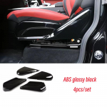 ABS s&uuml;sinikkiust auto salongi istme k&uuml;lgdekoratsiooni paneeli katte trimm sobib Mercedes Benz G klassi W463-22 autole glassy black