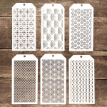 6 tk 12*24 cm &otilde;mblusteta &scaron;abloon scrapbookingu jaoks Maalialbumi paberkaart k&auml;sit&ouml;&ouml; tegemiseks Dekoratiivne reljeefne mall