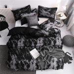 Voodipesukomplekt 3 tk tekikatte ja padjap&uuml;&uuml;ri komplekt &Uuml;lipehmest mikrokiust kangast, &uuml;heinimesevoodiga, kaheinimesevoodiga, kaheinimesevoodiga, Queen-voodipesukomplekt (Tekikate + 2 padjap&uuml;&uuml;ri) 135*200cm 3PCS/1SET gray