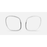 2pcs Car Taillight Rear Lamp Frame Trim Cover Sticker Decoration Shell Housing For Smart fortwo 453 Car For 453 fortwo white