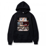 Jaapani Anime My Hero Academia Unisex Naiste &Uuml;le suurusega Huppar S&uuml;gisene Vabaaja Pusa Kapuutsiga Moodsad Dressipluusid Hip Hop Streetwear XL