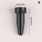 Seebi dosaatori pea Mugav vedrupea voolik Vedelpea Seebi dosaatori tarvikud Kummist pea 6.2*2.5cm