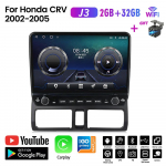 10-tolline Androidi autostereo raadio 2-dine Honda CRV 2002-2005 jaoks koos nupunupuga Multimeedia videopleier GPS-navigatsioonis&uuml;steem Carplay 2+32GB