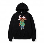 Meeste kapuuts Hip Hop Inaka Power Toy Bear Print Fliisist kapuutsiga pusa Naiste Harajuku Pullover T&auml;navar&otilde;ivad Hoodie Unisex riided 2XL